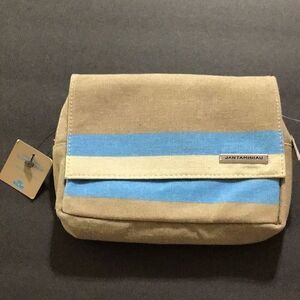 Clutch purse by Jantaminiau for KLM new with tags